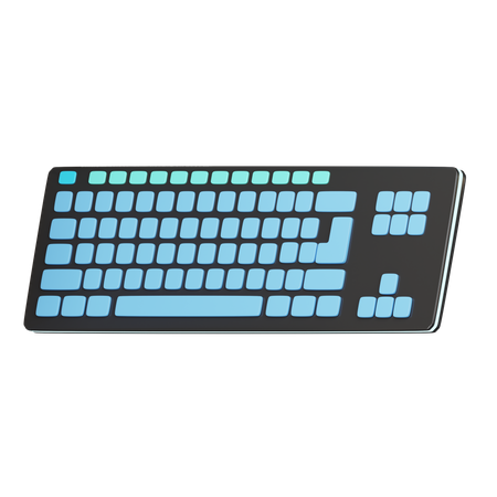 Gaming Keyboard  3D Icon