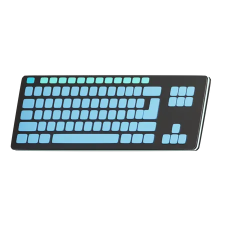 Gaming Keyboard  3D Icon