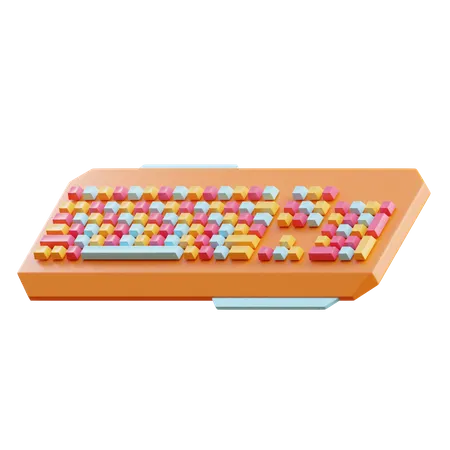 Gaming Keyboard  3D Icon