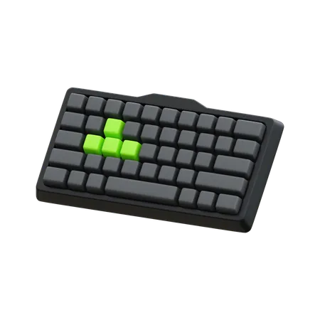 Gaming Keyboard  3D Icon