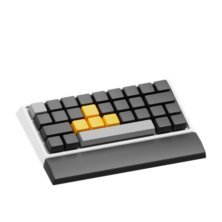 Gaming Keyboard  3D Icon