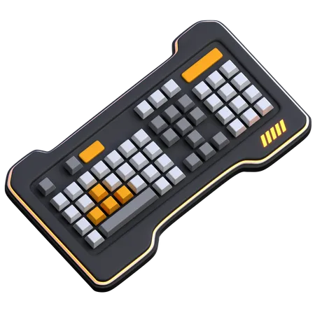 Gaming Keyboard  3D Icon