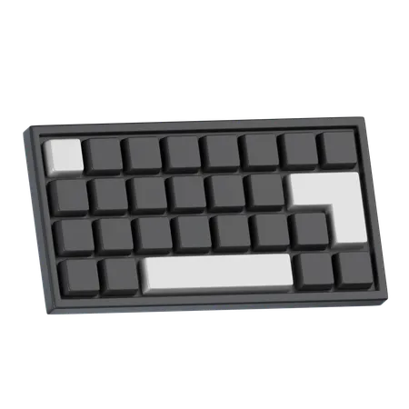 Gaming Keyboard  3D Icon