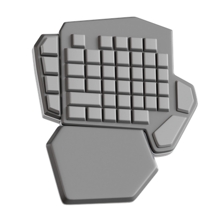 Gaming Keyboard  3D Icon