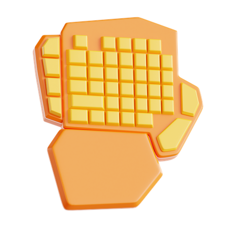 Gaming Keyboard  3D Icon