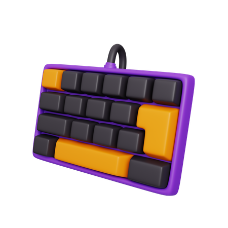 Gaming Keyboard  3D Icon