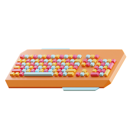 Gaming Keyboard  3D Icon