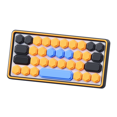 Gaming Keyboards  3D Icon