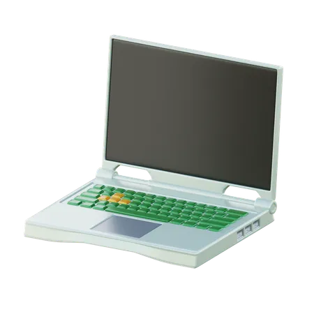 Gaming Laptop  3D Icon