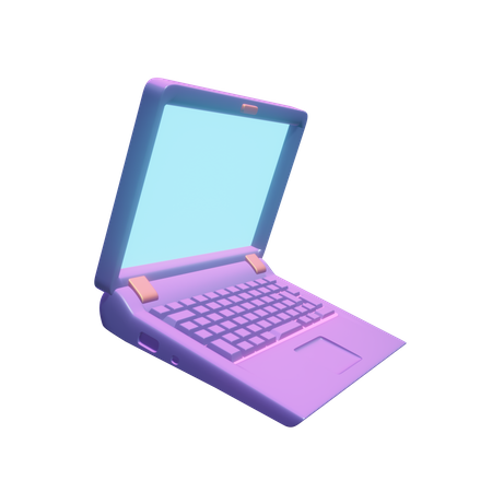 Gaming Laptop  3D Icon