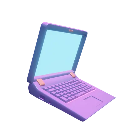 Gaming Laptop  3D Icon