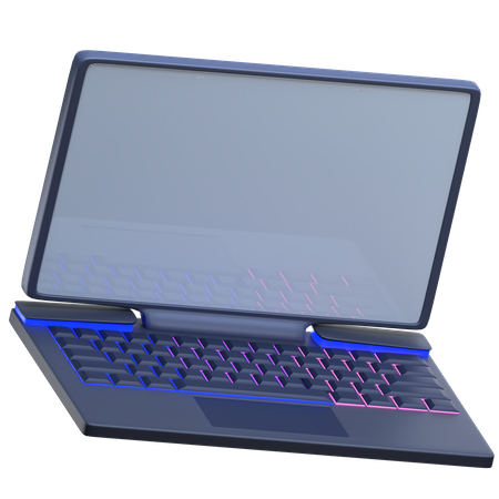 Gaming Laptop  3D Icon