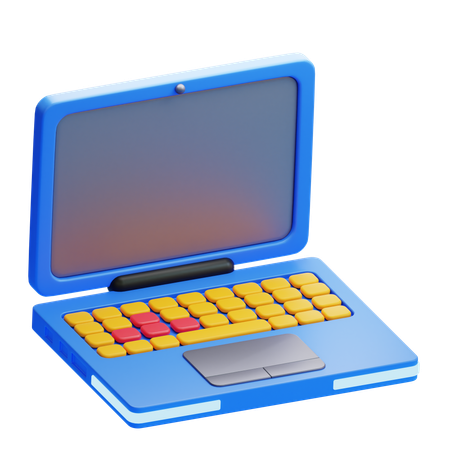 Gaming Laptop  3D Icon
