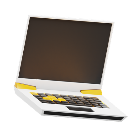 Gaming Laptop  3D Icon