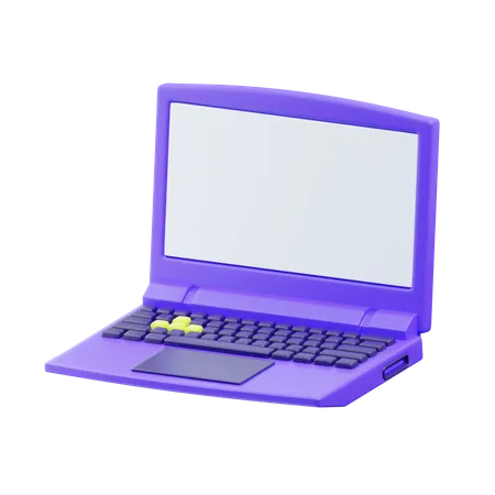 Gaming laptop  3D Icon