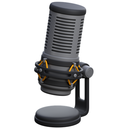 Gaming Microphone  3D Icon