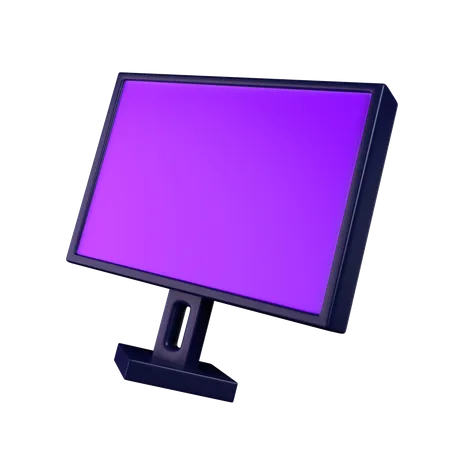 Gaming Monitor  3D Icon