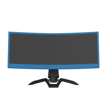 Gaming monitor  3D Icon