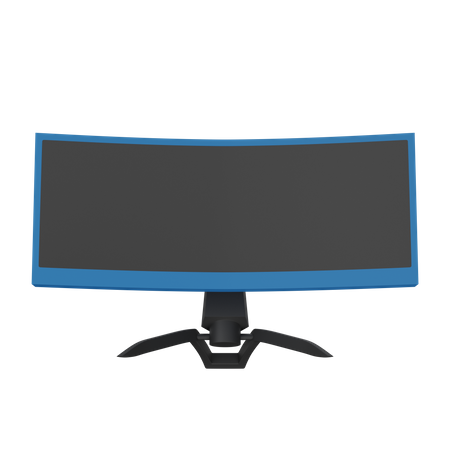 Gaming monitor  3D Icon