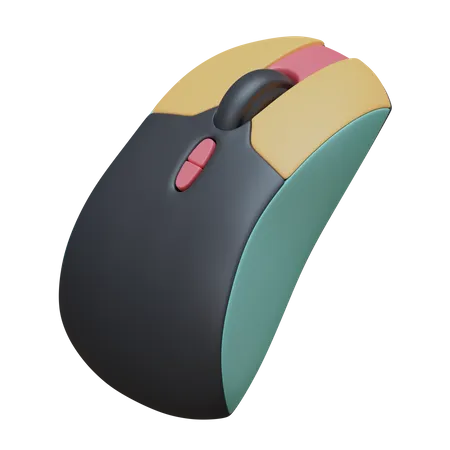 Gaming Mouse  3D Illustration