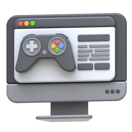 Gaming-Onlinekurs  3D Icon