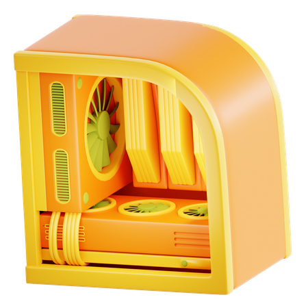 ゲーミングPC  3D Icon