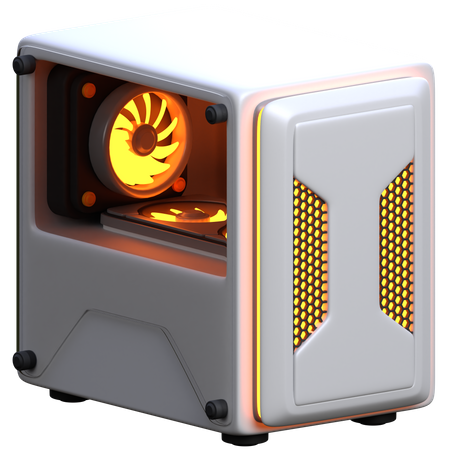 Gaming Pc  3D Icon