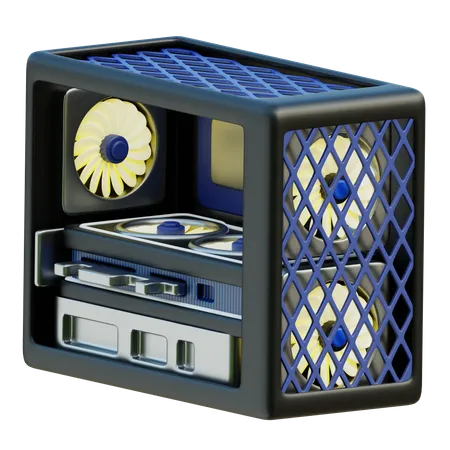 Gaming Pc  3D Icon