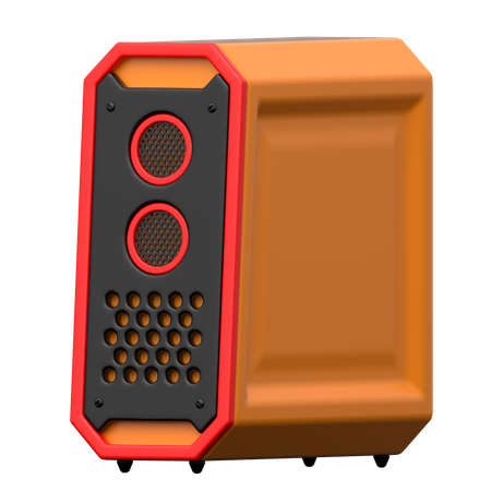 Gaming Pc  3D Icon