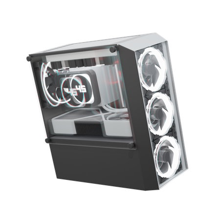 Gaming Pc  3D Icon