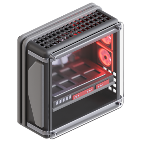 Gaming PC  3D Icon