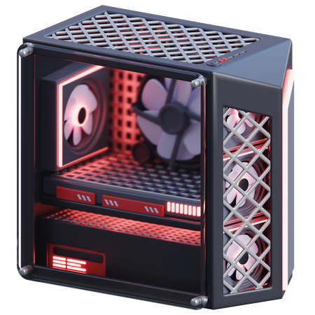 Gaming Pc  3D Icon