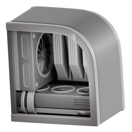 Gaming Pc  3D Icon