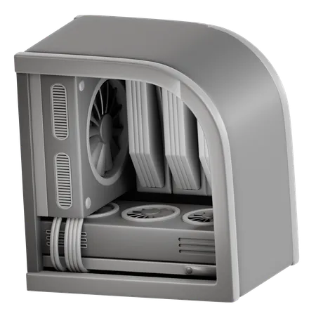 Gaming Pc  3D Icon