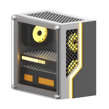 Gaming Pc  3D Icon