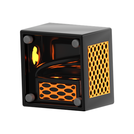 Gaming-PC  3D Icon