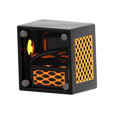 Gaming-PC  3D Icon