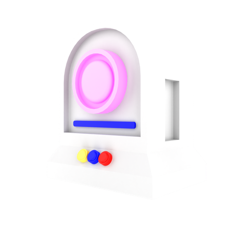 Gaming robot  3D Icon