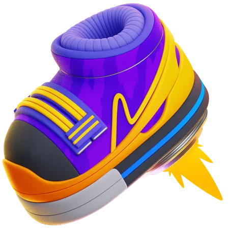 Gaming Shoes  3D Icon