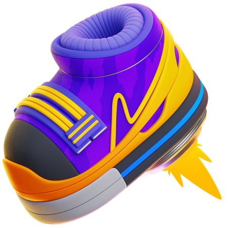 Gaming Shoes  3D Icon