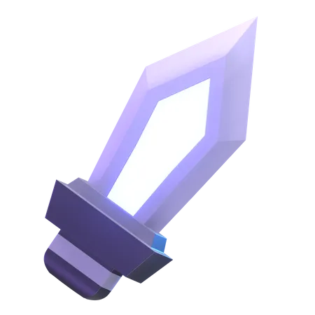 Gaming Sword  3D Illustration