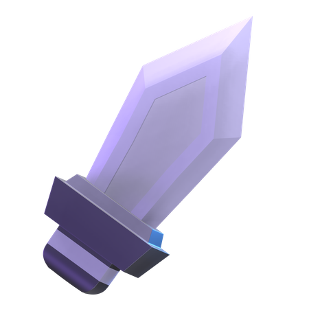 Gaming Sword 3D Illustration