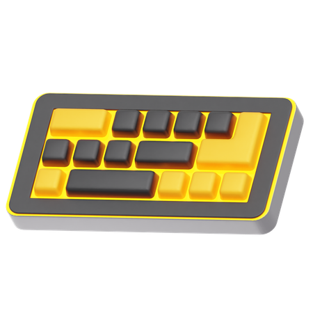 Gaming-Tastatur  3D Icon