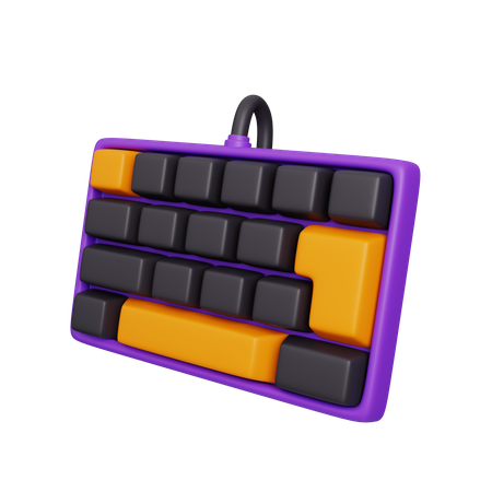 Gaming-Tastatur  3D Icon