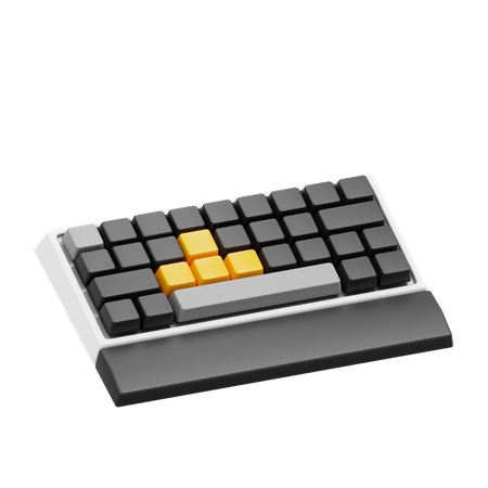 Gaming-Tastatur  3D Icon