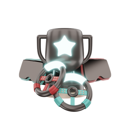 Gaming Trophy  3D Icon