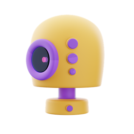 Gaming Webcam  3D Icon