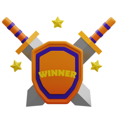 Ganador  3D Icon