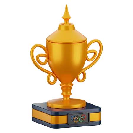 Ganador copa de oro  3D Icon