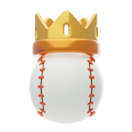 Ganador de beisbol  3D Icon